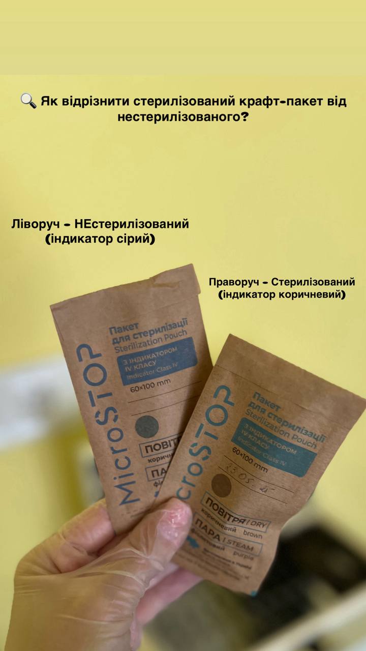 Стерильність та гігієна в кабінеті